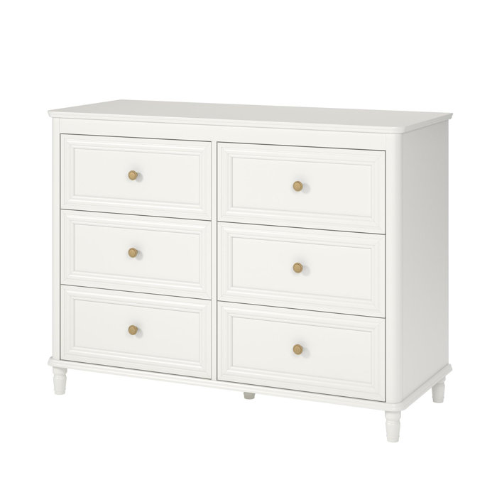Little Seeds Piper 6 Drawer Double Dresser & Reviews Wayfair